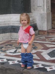 Pants Down Santa Croce