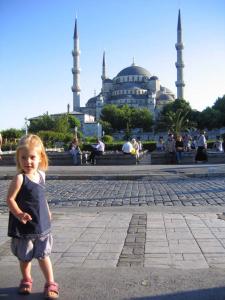 Evan and the Blue Mosque